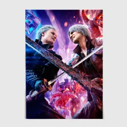 Постер Vergil vs Dante - Devil May Cry