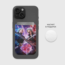 Картхолдер Magsafe магнитный Vergil vs Dante - фото 2