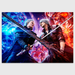 Поздравительная открытка Vergil vs Dante