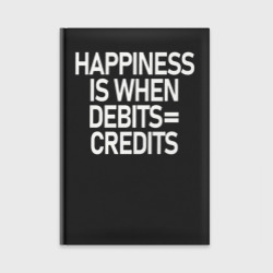 Ежедневник Счастье это когда дебет равно кредит
