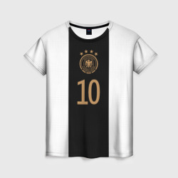 Женская футболка 3D Гнабри Сборная Германии ЧМ 2022
