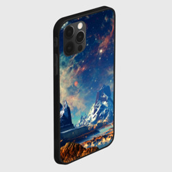 Чехол для iPhone 12 Pro Max Горы и бескрайний космос - фото 2