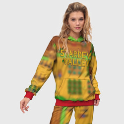 Женский костюм с толстовкой 3D Огород в Stardew Valley - фото 2
