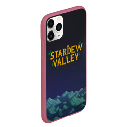 Чехол для iPhone 11 Pro Max матовый Ночь в Stardew Valley - фото 2