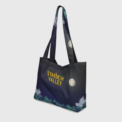 Пляжная сумка 3D Ночь в Stardew Valley - фото 2