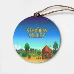 Деревянная игрушка круг Мой дом в Stardew Valley
