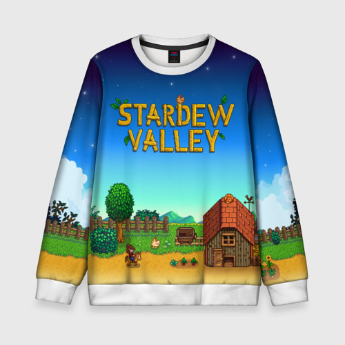 Детский свитшот 3D Мой дом в Stardew Valley, цвет 3D печать