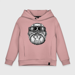 Детское худи Oversize хлопок Biker manul