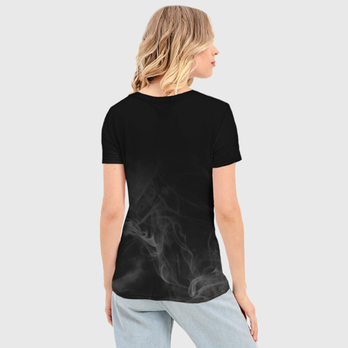 Женская футболка 3D Slim Кальянный гуру, цвет 3D печать - фото 4