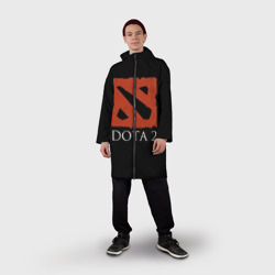 Мужской дождевик 3D Логотип Дота - фото 2