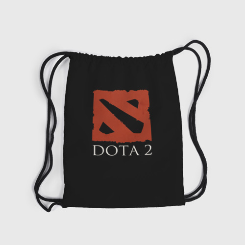 Рюкзак-мешок 3D Логотип Дота - фото 6