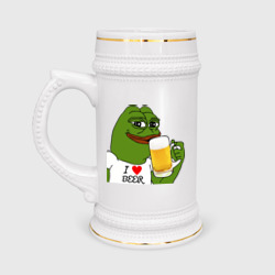 Кружка пивная Drink Pepe