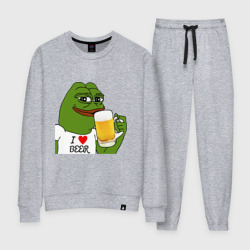 Женский костюм хлопок Drink Pepe