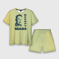 Илон Маск оккупант Марса – Мужской костюм с шортами 3D с принтом купить