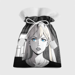 Подарочный 3D мешок Нейросеть - аниме блондинка