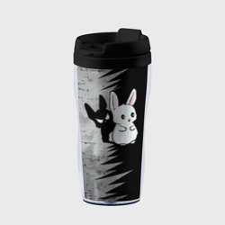 Термокружка-непроливайка Теневой зайка