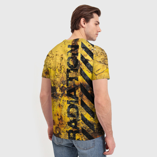 Мужская футболка 3D Rusty radiation, цвет 3D печать - фото 4