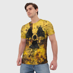 Мужская футболка 3D Rusty radiation - фото 2