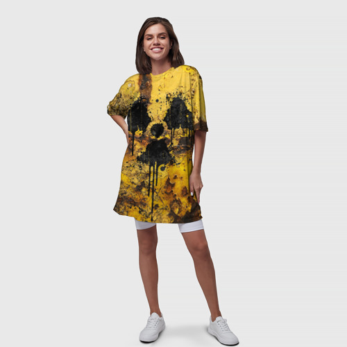 Платье-футболка 3D Rusty radiation, цвет 3D печать - фото 5
