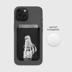 Картхолдер Magsafe магнитный Waifu Zero Two sexy nude - фото 2