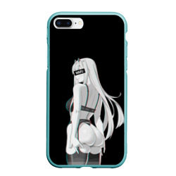 Чехол для iPhone 7Plus/8 Plus матовый Waifu Zero Two sexy nude