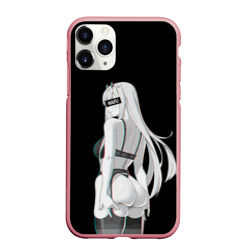 Чехол для iPhone 11 Pro Max матовый Waifu Zero Two sexy nude