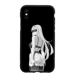 Чехол для iPhone XS Max матовый Waifu Zero Two sexy nude