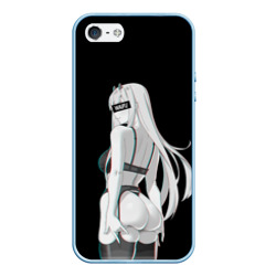 Чехол для iPhone 5/5S матовый Waifu Zero Two sexy nude