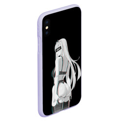 Чехол для iPhone XS Max матовый Waifu Zero Two sexy nude - фото 2