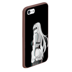 Чехол для iPhone 5/5S матовый Waifu Zero Two sexy nude - фото 2