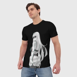 Мужская футболка 3D Waifu Zero Two sexy nude - фото 2