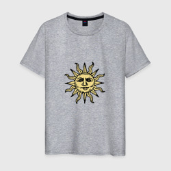 Dark Souls - воины солнца – Мужская футболка хлопок с принтом купить со скидкой в -20%