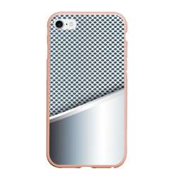 Текстура объёмного металла – Чехол для iPhone 6Plus/6S Plus матовый с принтом купить