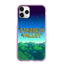 Чехол для iPhone 11 Pro Max матовый Горы Stardew Valley