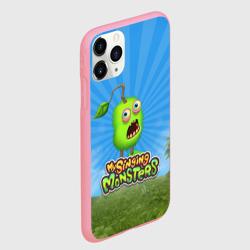 Чехол для iPhone 11 Pro Max матовый My Singin Monsters - Зерномех - фото 2