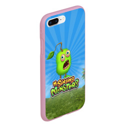Чехол для iPhone 7Plus/8 Plus матовый My Singin Monsters - Зерномех - фото 2