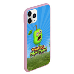 Чехол для iPhone 11 Pro Max матовый My Singin Monsters - Зерномех - фото 2