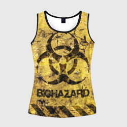 Женская майка 3D Danger Biohazard