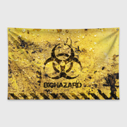 Флаг-баннер Danger Biohazard