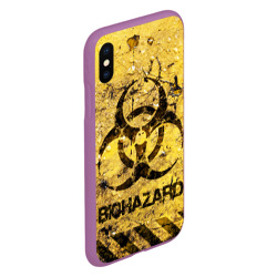 Чехол для iPhone XS Max матовый Danger Biohazard - фото 2