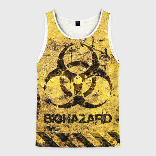 Мужская майка 3D Danger Biohazard, цвет 3D печать