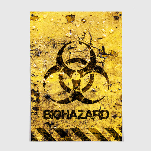 Постер Danger Biohazard