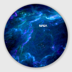 Круглый коврик для мышки Бескрайний космос - NASA