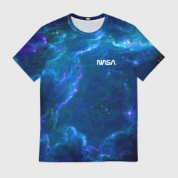 Мужская футболка 3D Бескрайний космос - NASA