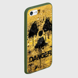 Чехол для iPhone 5/5S матовый Danger radiation - фото 2