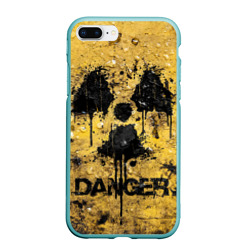 Чехол для iPhone 7Plus/8 Plus матовый Danger radiation