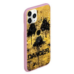 Чехол для iPhone 11 Pro Max матовый Danger radiation - фото 2