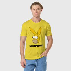 Мужская футболка хлопок Simpboy - rabbit Homer - фото 2