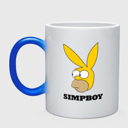 Кружка хамелеон Simpboy - rabbit Homer