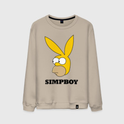 Мужской свитшот хлопок Simpboy - rabbit Homer